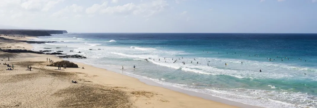 Badestrand auf Fuerteventura.